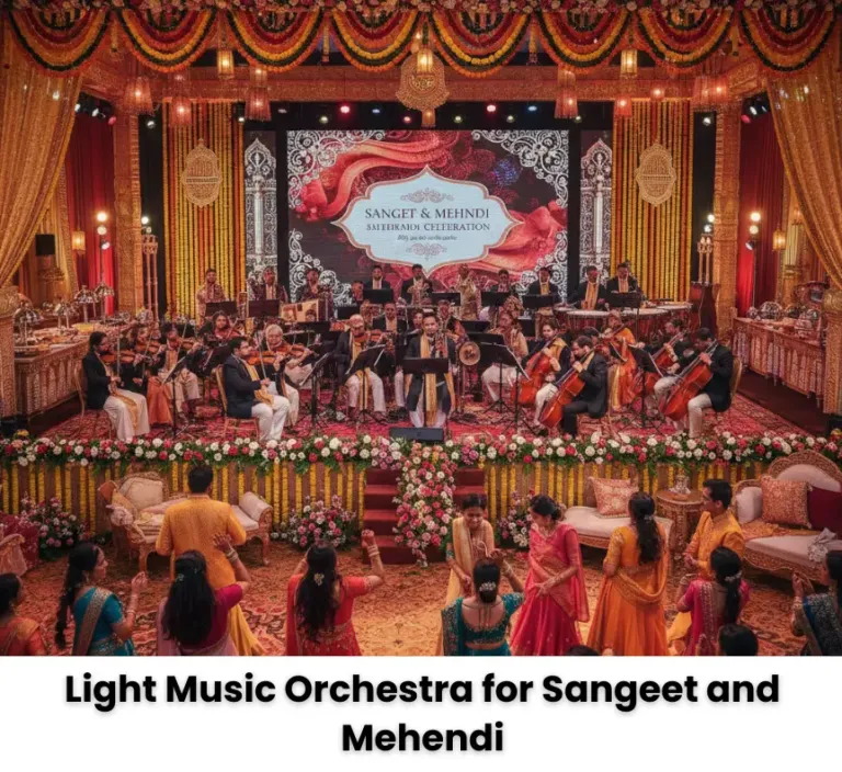 Sangeet mehendi orchestra