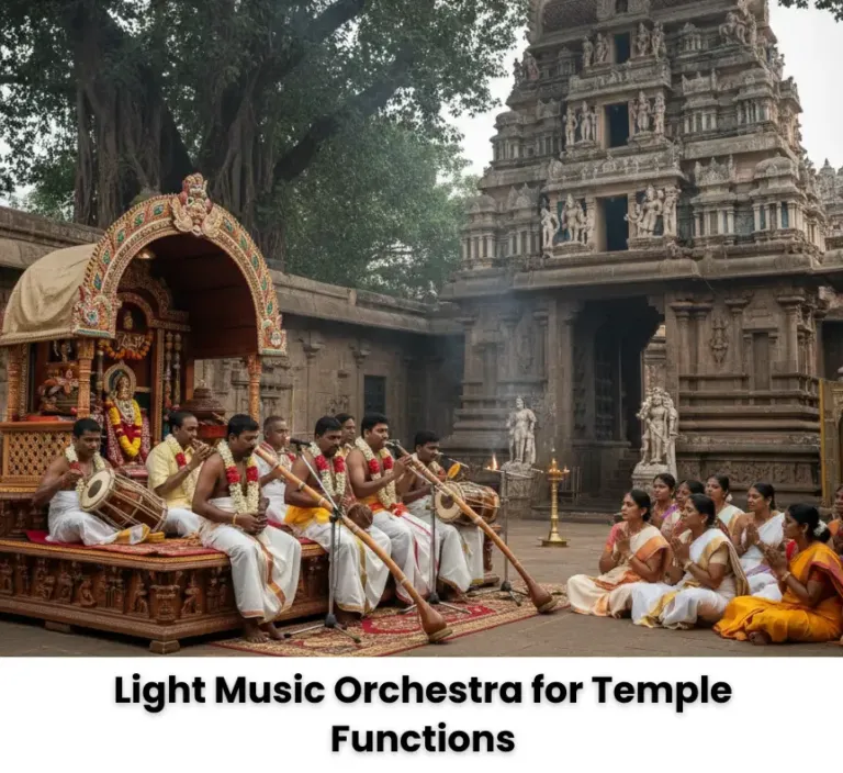 Temple function music band