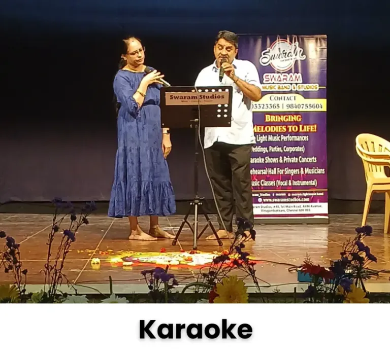 Karaoke live performance Chennai
