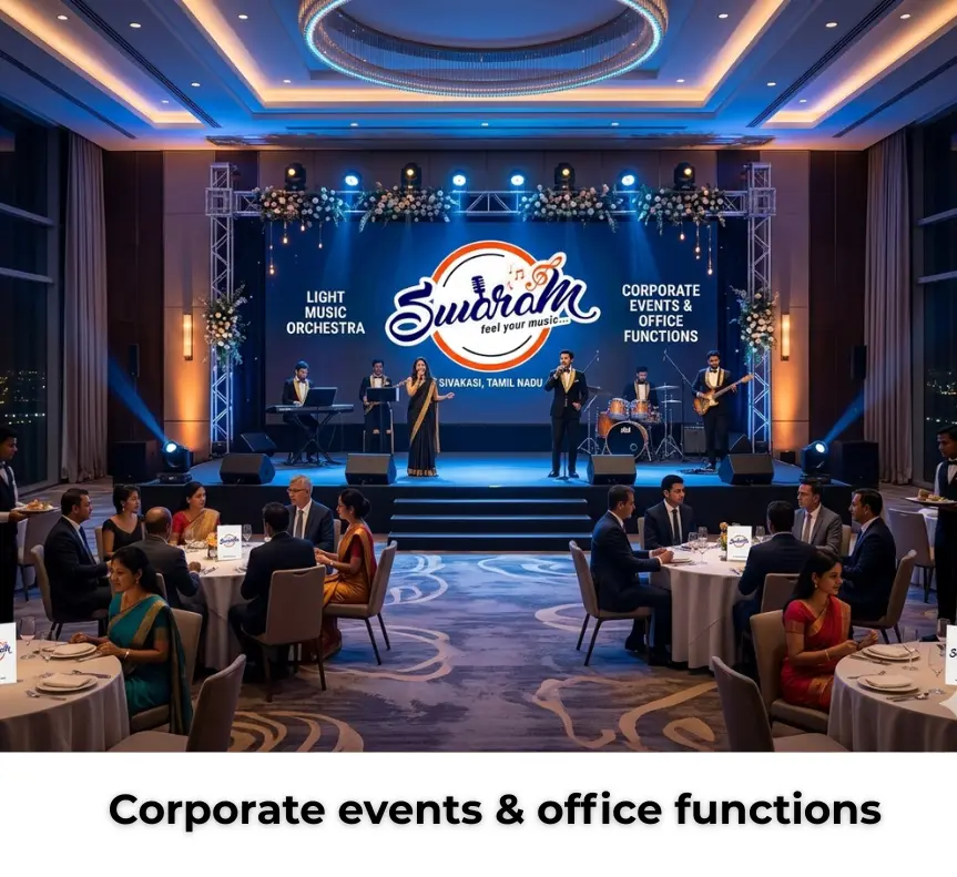 Corporate event live music band performance