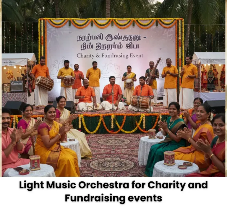 Charity event orchestra Chennai