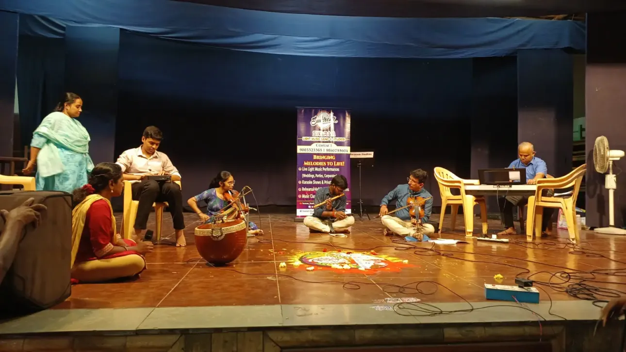 Live orchestra stage Chennai