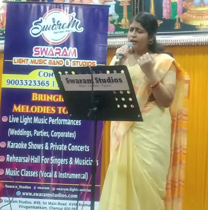 Female solo singing Chennai
