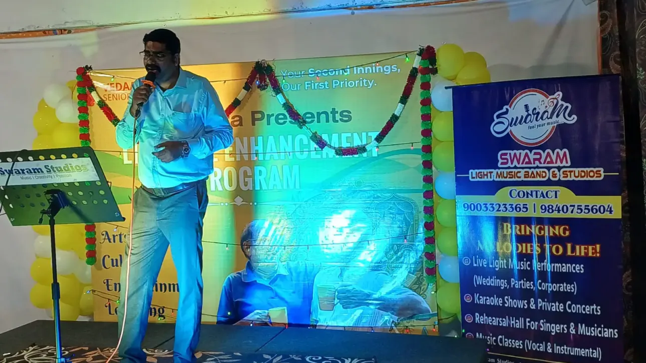 Solo singing performance Chennai