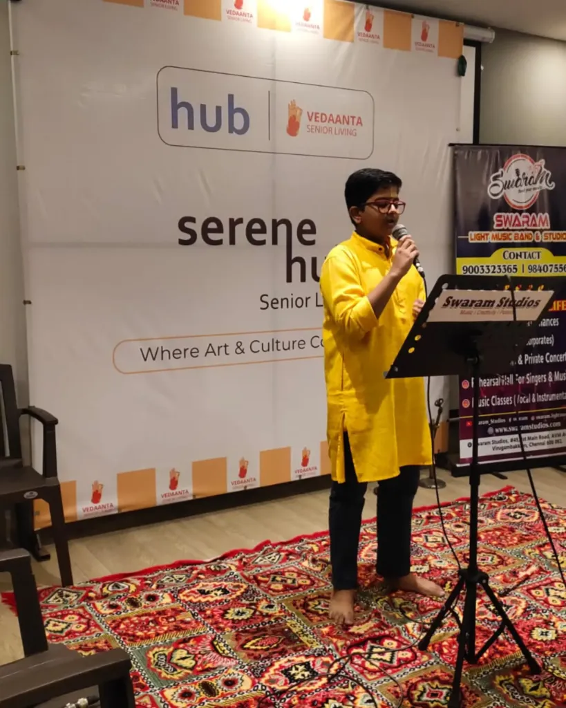 Solo singing stage Chennai