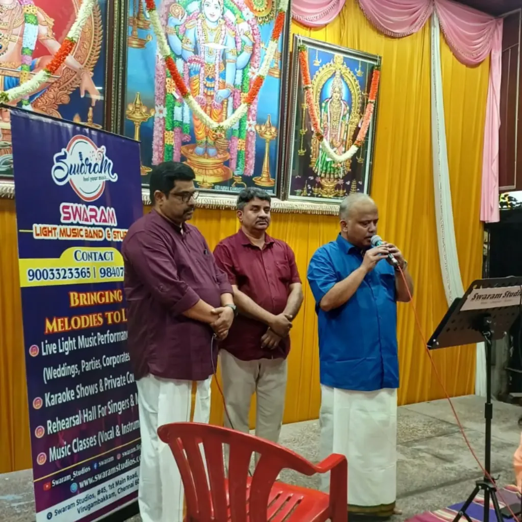 Temple devotional singing Chennai