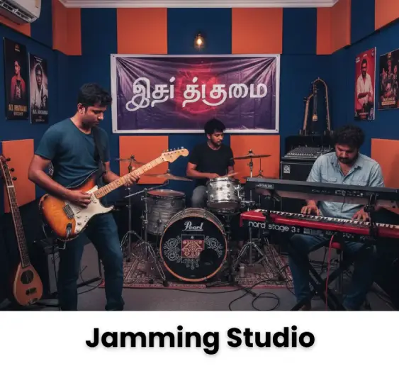 Jamming music studio Chenna