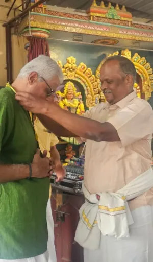 Traditional music performance temple