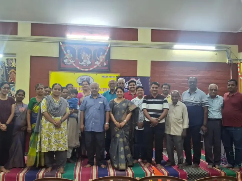 Music event group photo Chennai