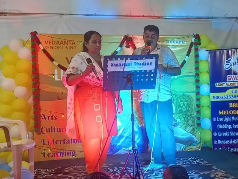 Live duet singing Chennai image